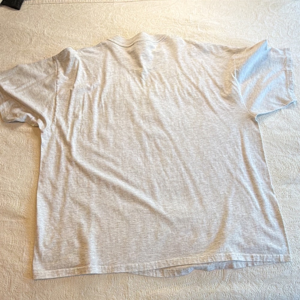 Hanes Beefy-T Mens 2XL Gray Crew Neck Short Sleeve Idaho Graphic Tee 1997 - Picture 6 of 7